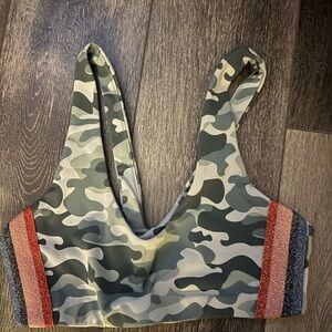 Spiritual Gangster Camo Sports Bra